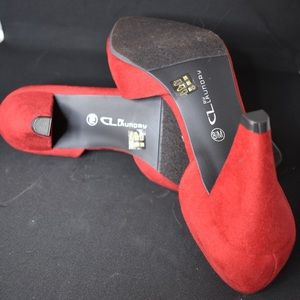 Chinese Laundry Pumps (Red)